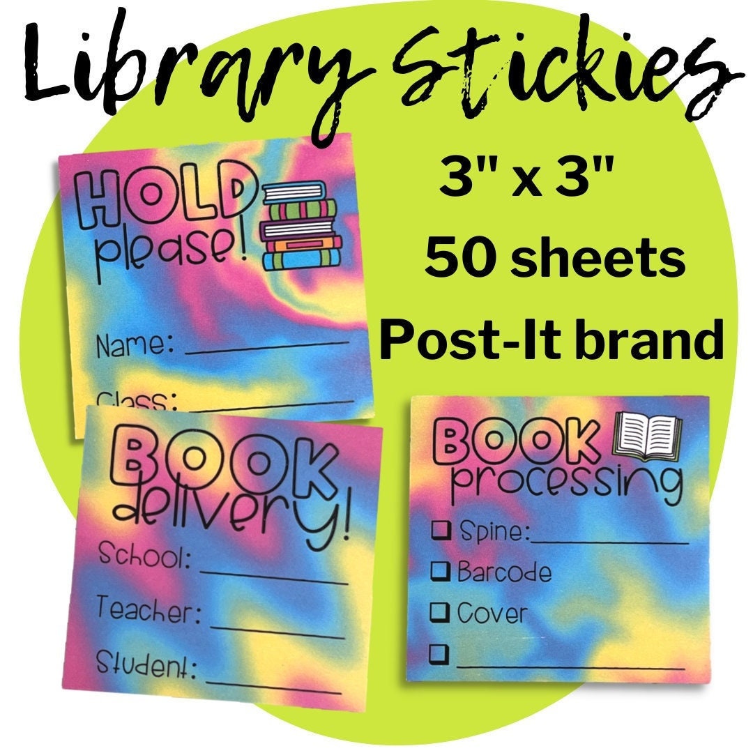 Library Sticky Notes 