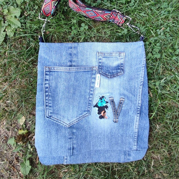 Upcycling Jeans Tasche