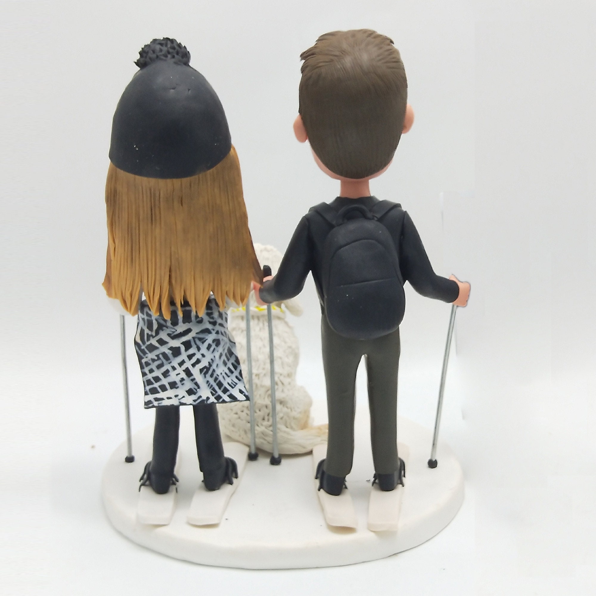 Couple On Couch Custom Bobblehead Gift