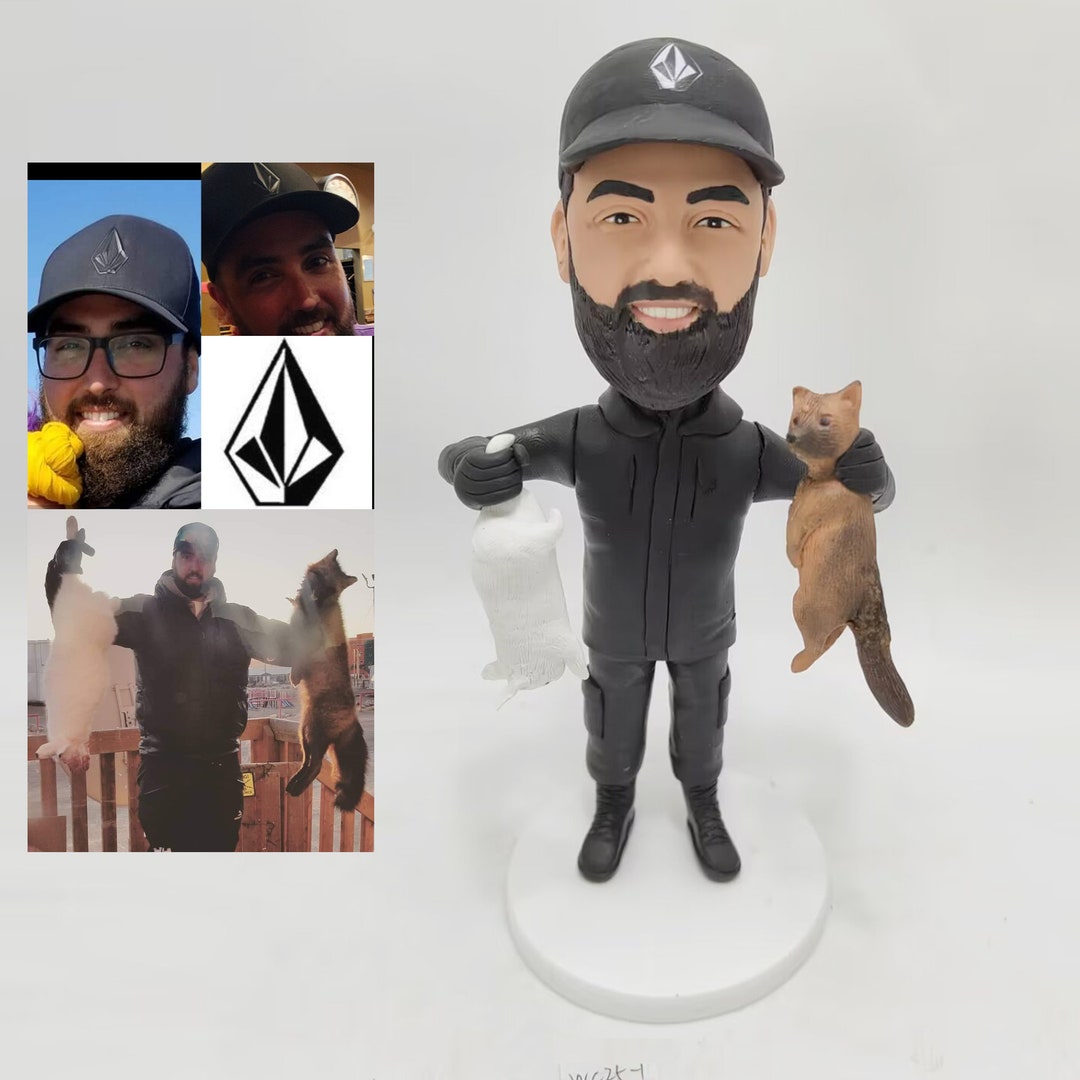 Custom Bobbleheads, Custom Men's Bobbleheads, Personalized Birthday
