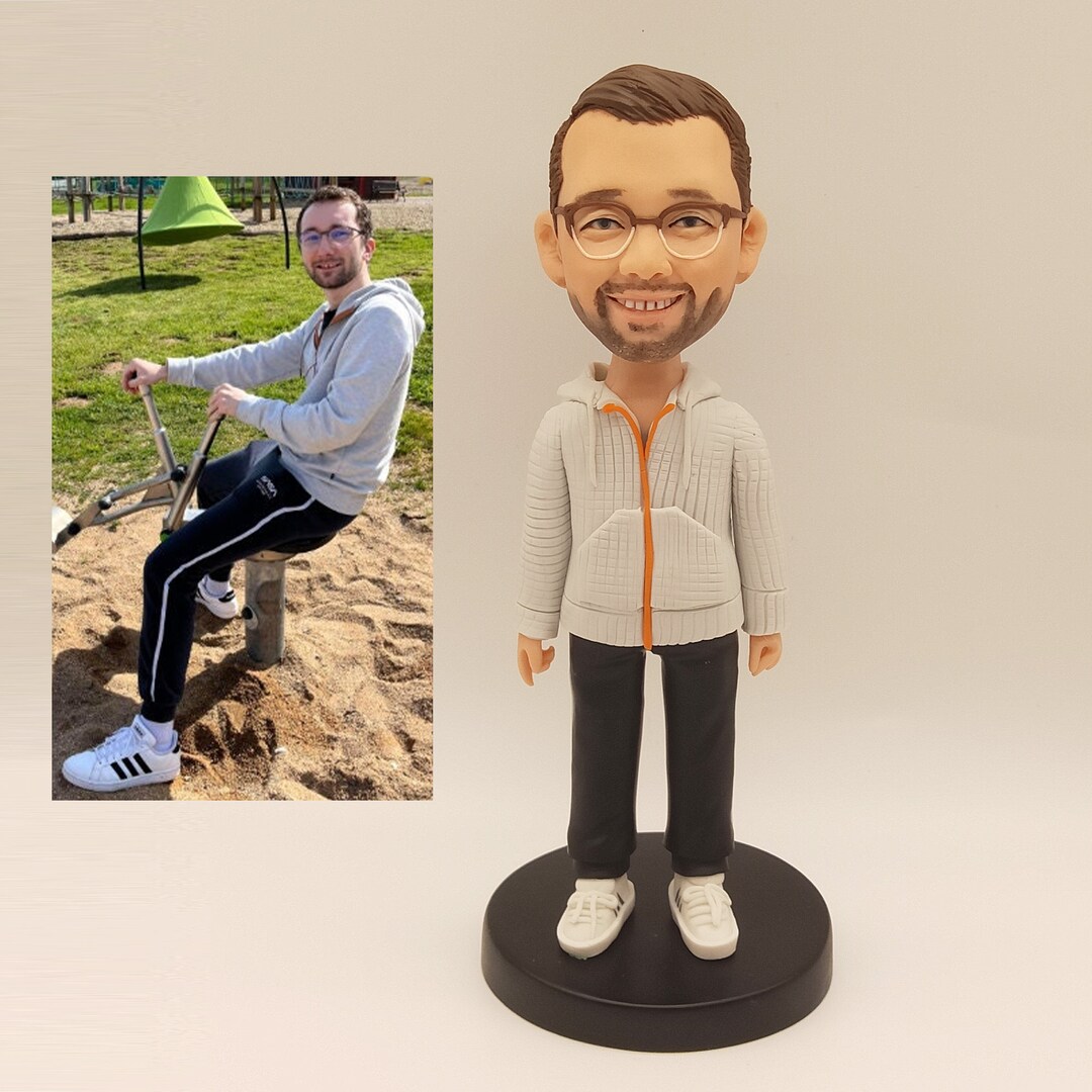 Custom Bobbleheads, Custom Men's Bobbleheads, Birthday Bobbleheads