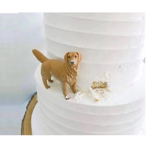 Personalized custom dog wedding cake topper, pet CakeTopper,  dog Figurines, Dogs birthday，Pets Birthday, cat caketopper, Anniversary pet