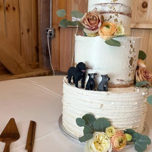 Estatua de perro personalizada, decoraciones para tartas de boda, regalos de aniversario de cumpleaños para mascotas, decoraciones para tartas para mascotas, regalos de cumpleaños para perros, regalos para amantes de los perros