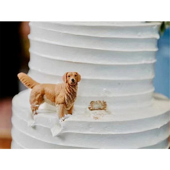Icing dog cake topper online