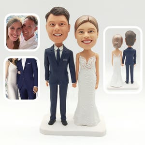Personalized bobbleheads, custom wedding bobbleheads, custom bride and groom personalized statues, anniversary gifts, birthday gifts