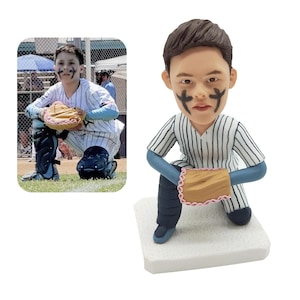 Custom baseball  bobblehead, baseball pitcher statues, baseball team  bobblehead, baseball school team doll gifts, best baseball player gift