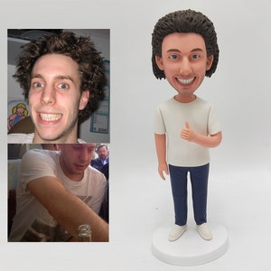 Personalized bobbleheads, Personalized gifts for him, Romantic bobbleheads for husband, Best bobblehead gifts for wedding anniversary