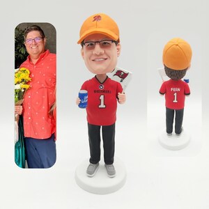 Personalized custom bobbleheads, custom father 3D statues, gifts for family, bobblehead birthday gifts, anniversary Christmas gifts