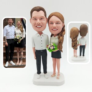 Customized bobbleheads, customized couple bobbleheads, customized 3D statues, customized wedding bobbleheads, anniversary gifts for him/her