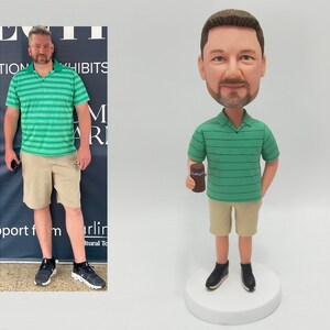 Personalized bobbleheads, Personalized gifts for him, Romantic bobbleheads for husband, Best bobblehead gifts for wedding anniversary