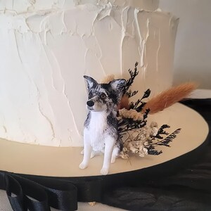 Personalized Dog Wedding Cake, Pet Birthday Cake, Animal Cake, Dog Doll Statue, Cat Wedding Cake Decoration, Dog Lover Gifts