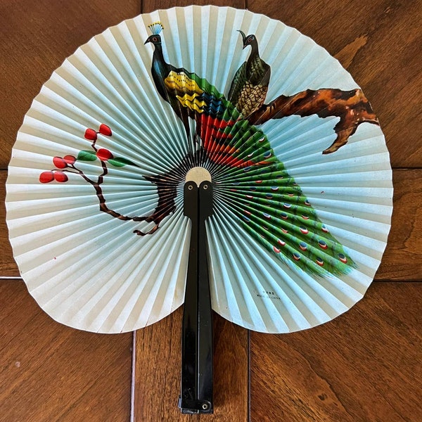 Vintage Hand Fan Etsy