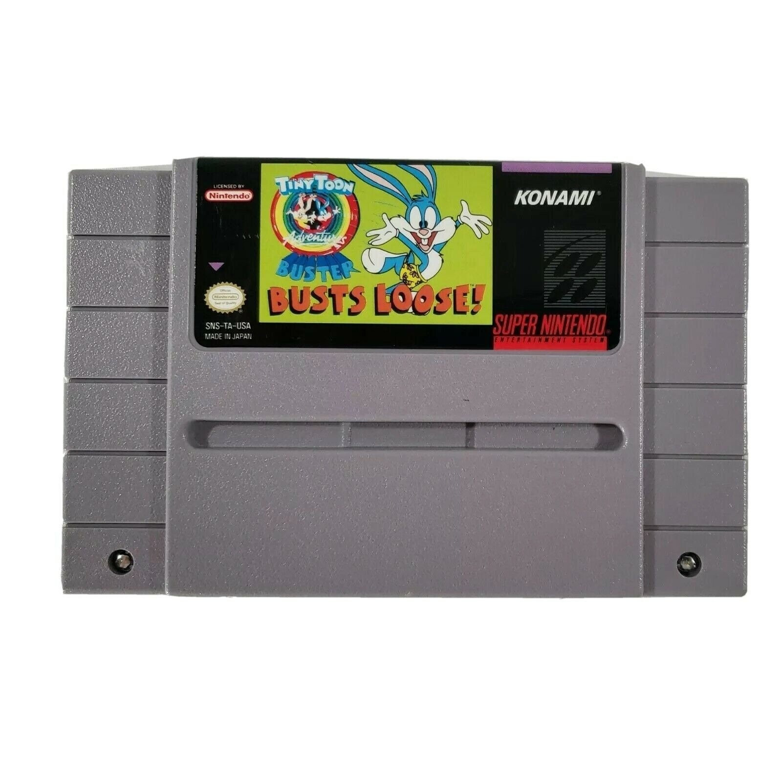 Tiny Toon Adventures Buster Busts Loose Super Nintendo SNES Etsy