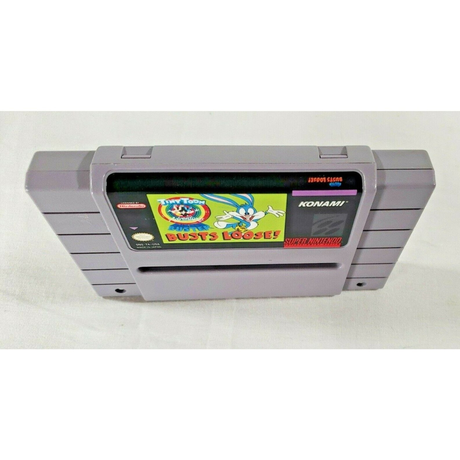 Tiny Toon Adventures Buster Busts Loose Super Nintendo SNES Etsy