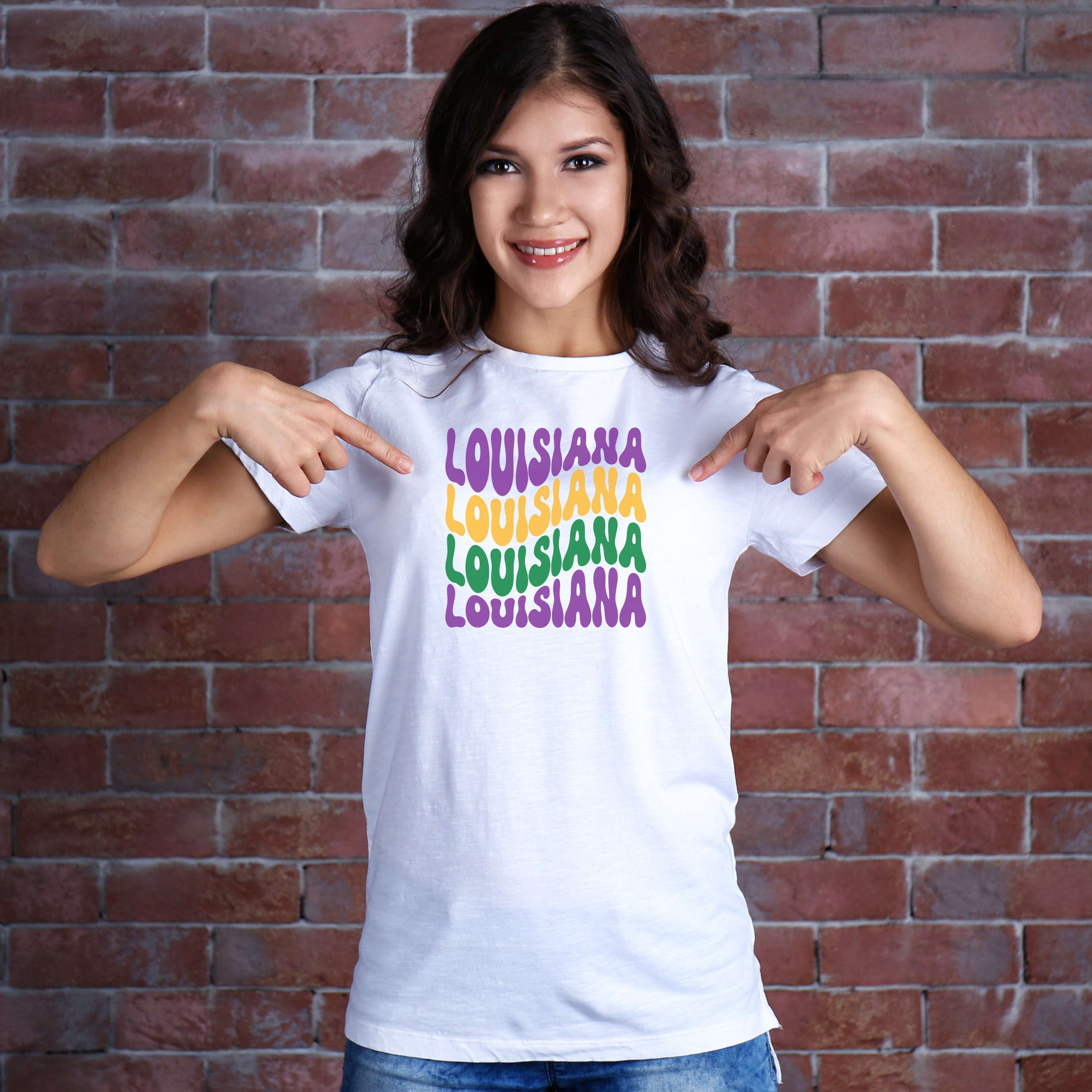 louisiana tee shirts women