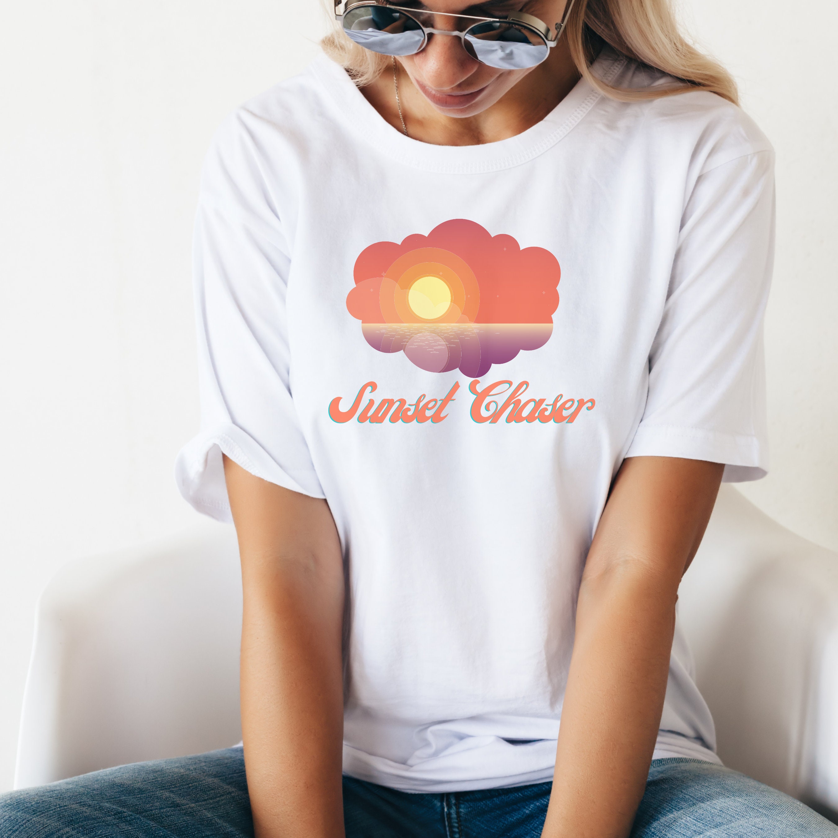 T-shirt Beach Tee Sunset Lover 