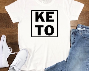 Keto Apparel, Keto Lifestyle Shirt, Keto Gift, Ketogenic Apparel, Workout Apparel, Food Lover, Ketosis Shirt, Keto shirt, Keto Life, Gym T