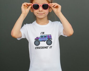 I Am Crushing It T-Shirt, Monster Truck Shirt, Monster Jam Tee, Vintage Monster Apparel, Gift Idea, Unisex Sizes
