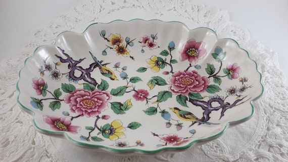 Vintage Porcelain James Kent Old Foley Chinese Rose T… - Gem
