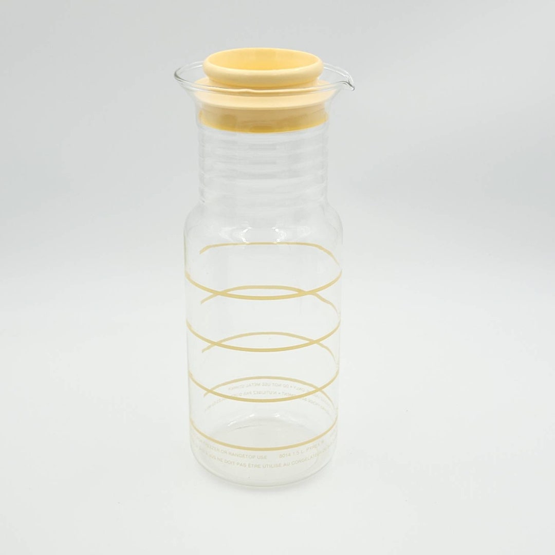 Vtg Pyrex Juice Carafe Pitcher Graduated With Lid 1.5 L - Etsy
