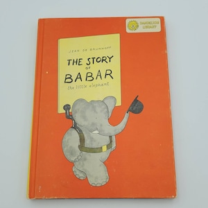 The Story of Babar and Heidi One Hardcover Volume with Two Stories Dandelion Library 1960
