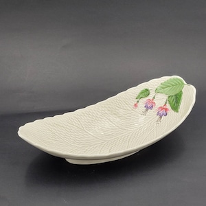 Vintage Crown Devon Fuschia Oblong Dish 10&quot;