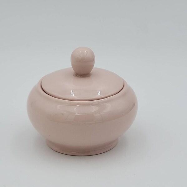 Pink Sugar Bowl Etsy