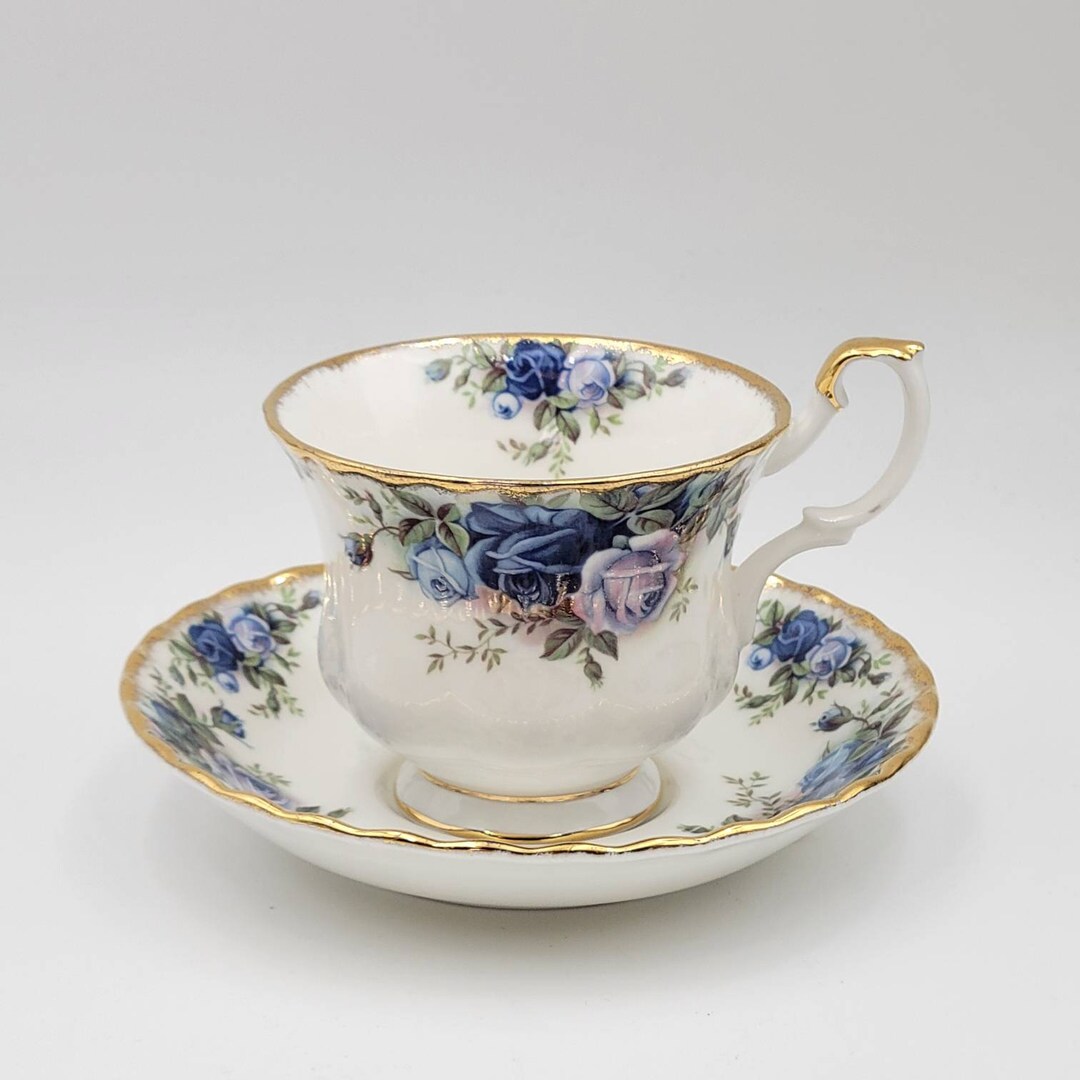Royal Albert Moonlight Rose Cup and Saucer 1987 - Etsy