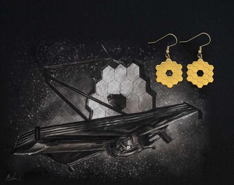 James Webb Space Telescope Earrings