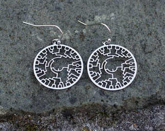 Phylogenetic Tree of Life Earrings