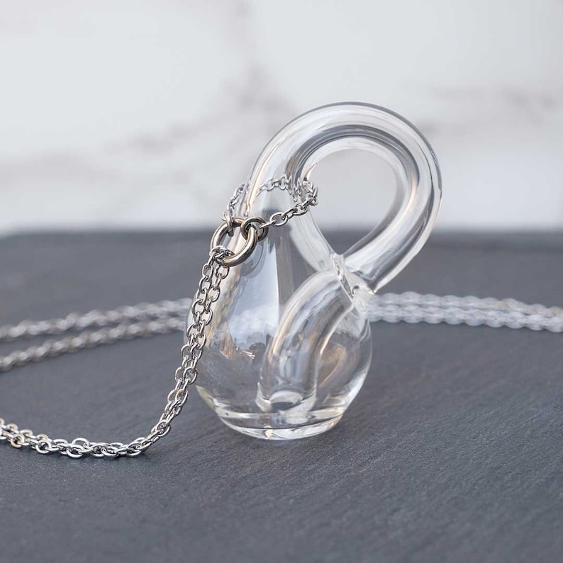 Klein Bottle Necklace Etsy