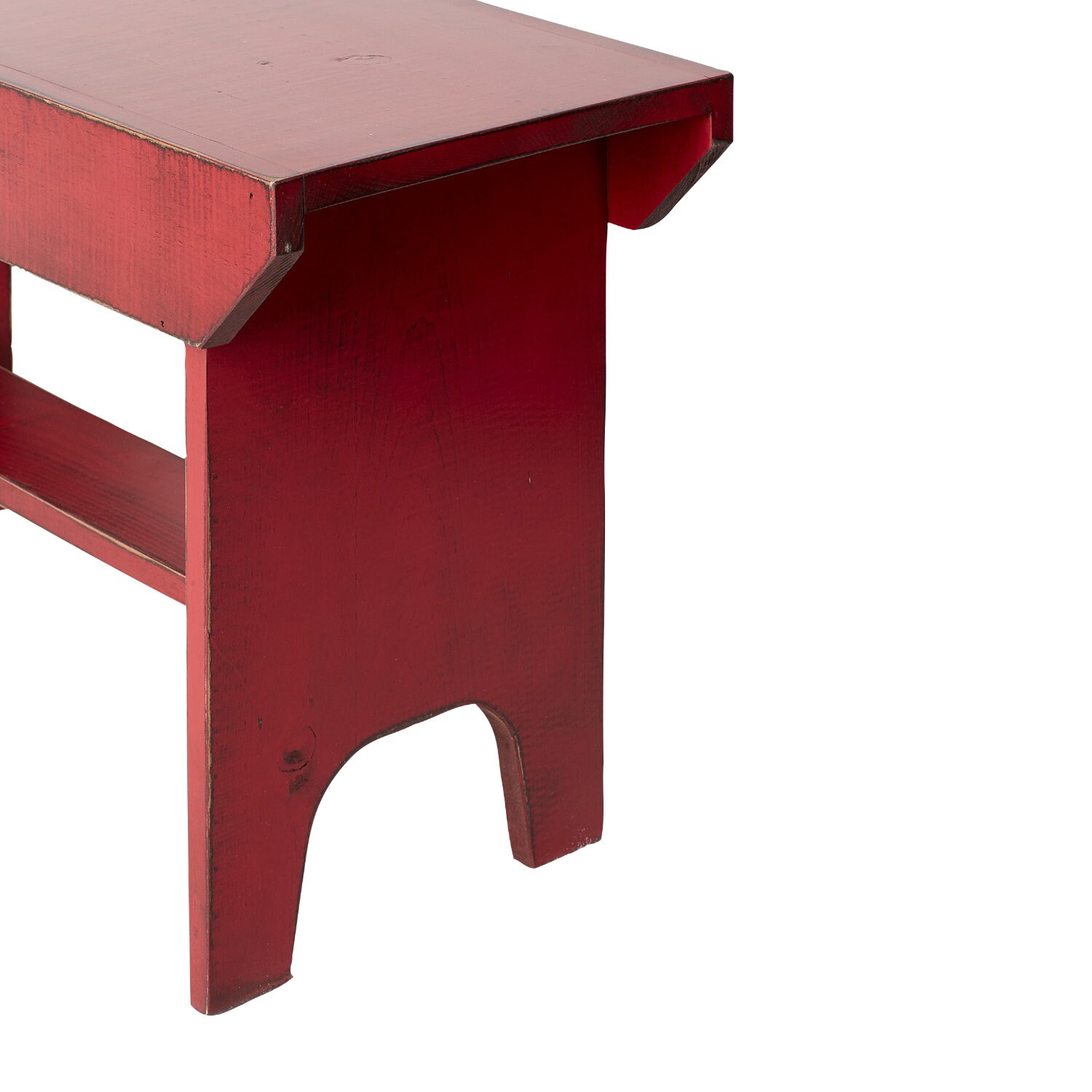 Bucket Bench Antique Wooden Vintage Bench Rustic Home Décor Solid Pine