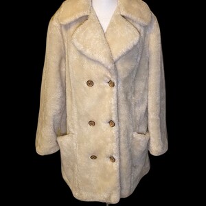 cream colored pea coat