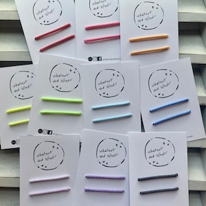 Hearing Aid Striped Tube Twirls | Hearing Aid Accessories | Hearing Aid Tube Twists | Hearing Aid Jewelry | Hearing Aid Whimsy