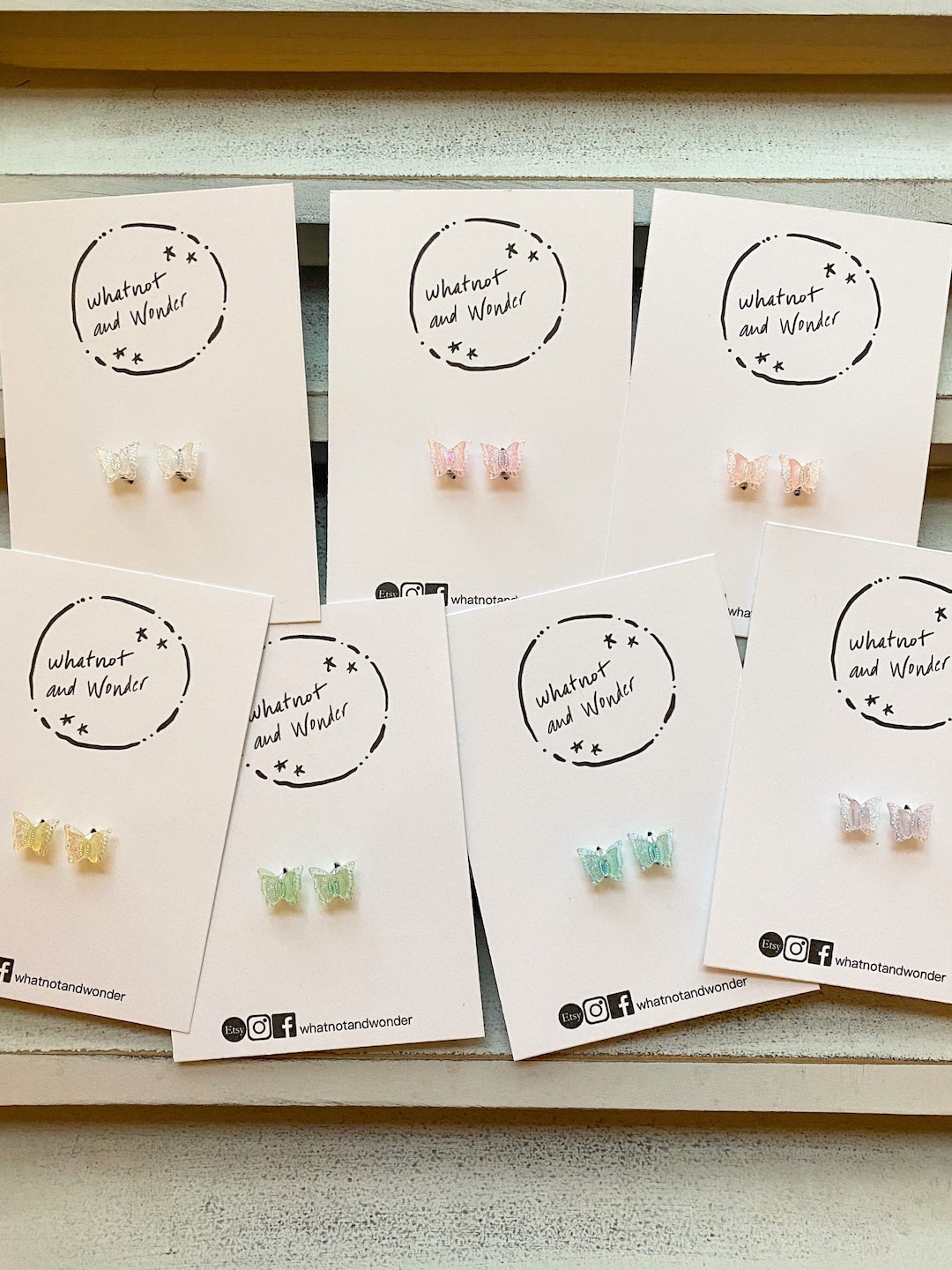 Hearing Aid Charms Butterfly Hearing Aid Whimsy Set RIC BTE Hearing Aid