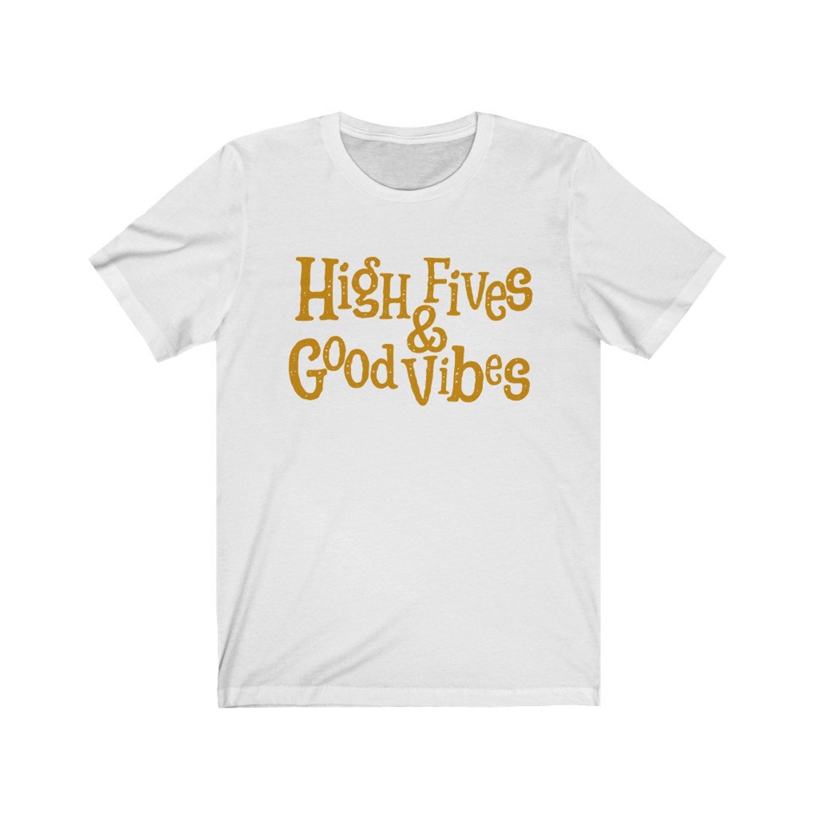 High Fives and Good Vibes T Shirt Boho Shirt Hippie Tee | Etsy