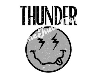 School Spirit PNG Thunder School Mascot Sublimation File, Instant Download, Digital File