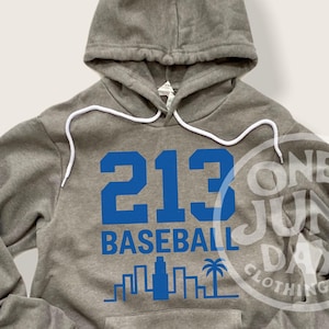 Los Angeles Baseball SVG | Vintage LA Baseball Clipart | Dodgers Inspired Graphic | LA Sports Team Cricut File | West Coast Baseball Design