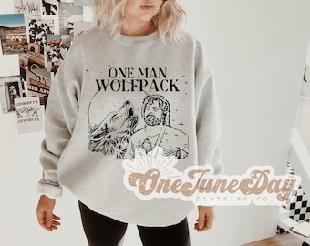 One man Wolfpack png one man wolf pack png for sublimation