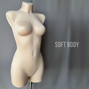 Anatomic female tailor dress form | Tailor mannequin torso | Fully pinnable