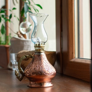 Vintage Copper Candlestick Holder | Table Decor | Handmade Candle Holder | Home Decor | Housewarming Gift | Rustic Copper Candleholder,Gift
