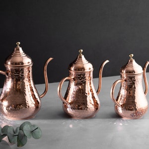 Copper Oil Bottle, Copper Oil Pot ,Housewarming Gift, Copper Olive Oil Cruet, Copper Anniversary Gift, Copper Gift, %100 Handmade Copper