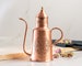 NEW MODEL | Copper Oil Bottle | Copper Oil Container | Serving Odds Ends | Cocktail Shakers | Oil bottle | %100 Handmade | Copper oil box 