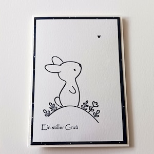 Handmade sympathy card for a child | Remembrance card | Farewell sympathy card | Mourning card | Condolence card
