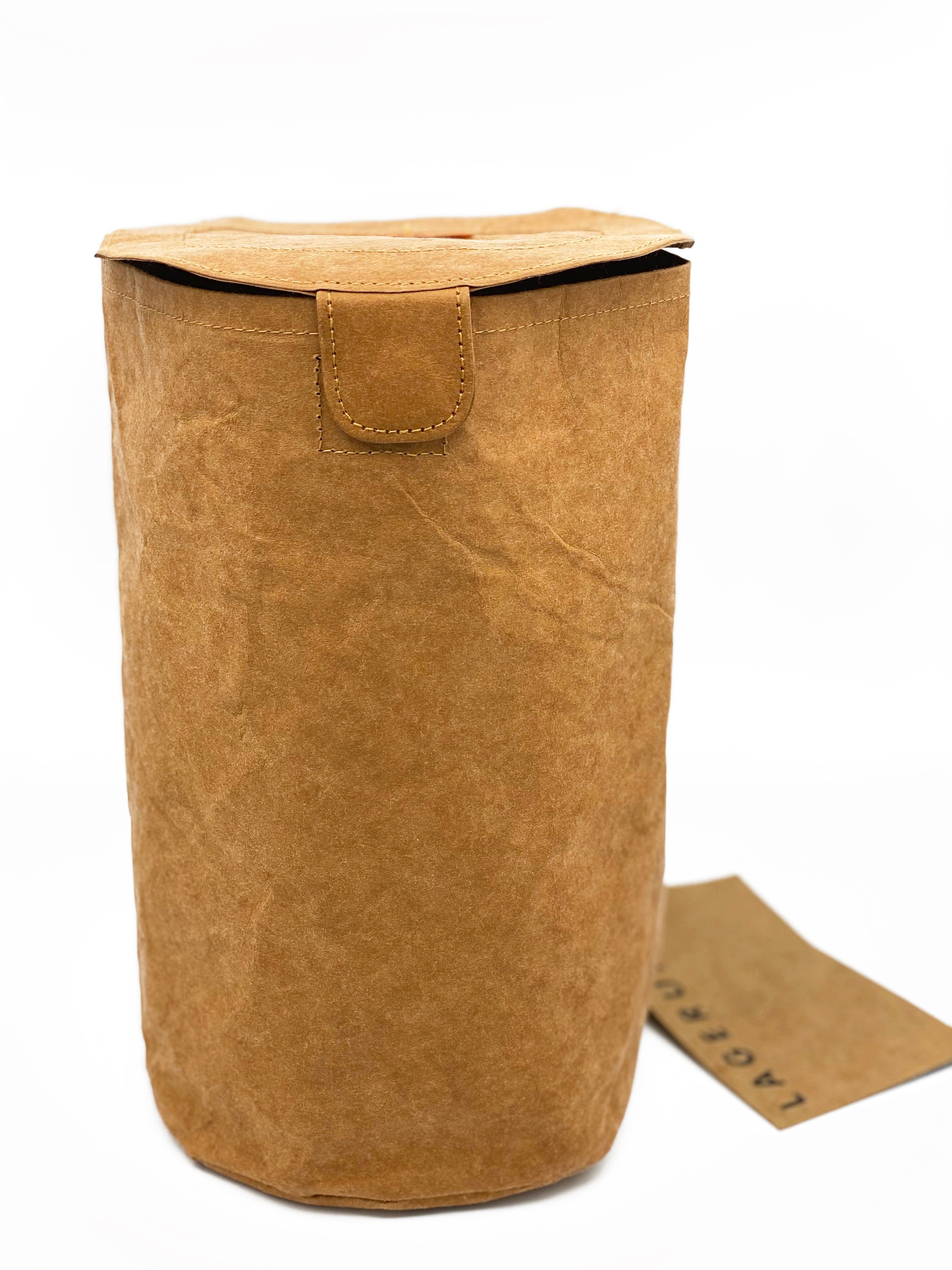 Autobahn Accessories Lagerung washable paper car trash can with lid, waterproof removable liner, cute car accessories small trash bag