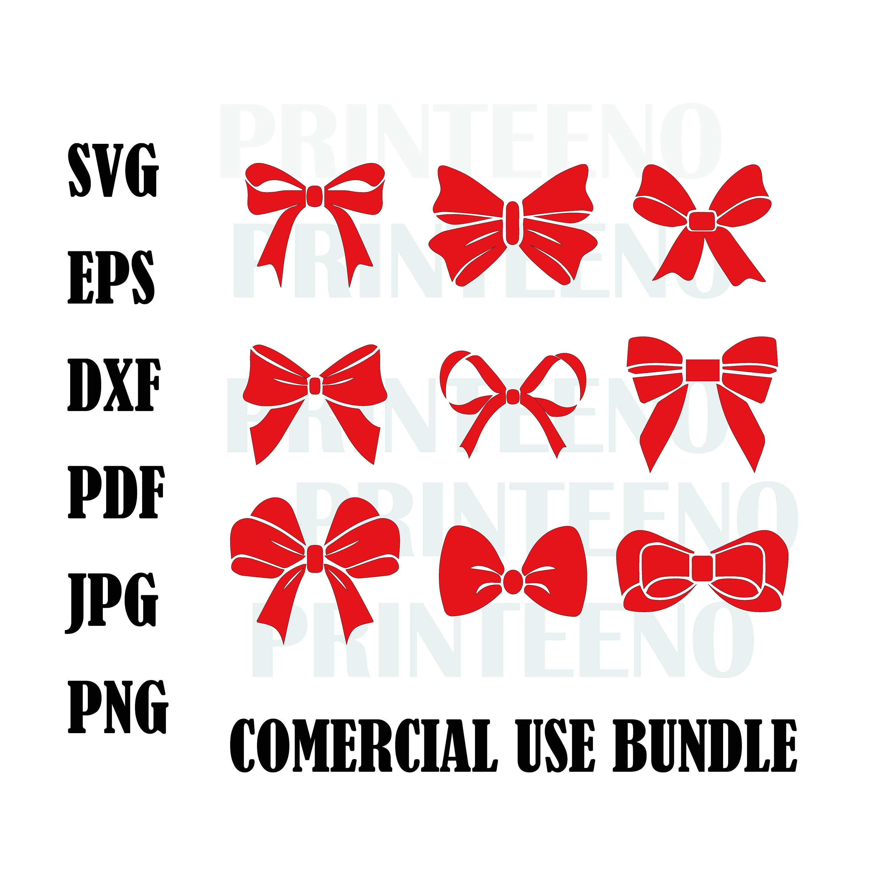 Set of red bows. Two red bows on a white background for festive decoration.  Red silk ribbon tied into a beautiful bow. Vector illustration. 13977885  Vector Art at Vecteezy