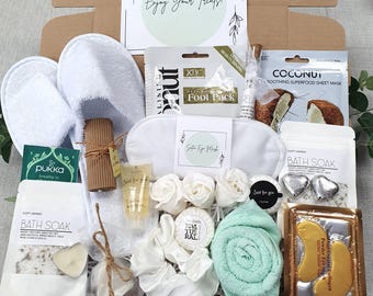 Spa Gift Box For Her: Pamper Hamper, Self Care Package