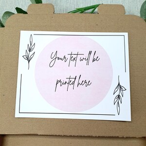New Mum Spa Gift Box: Pink Pamper Hamper, Baby Milestone Cards image 10