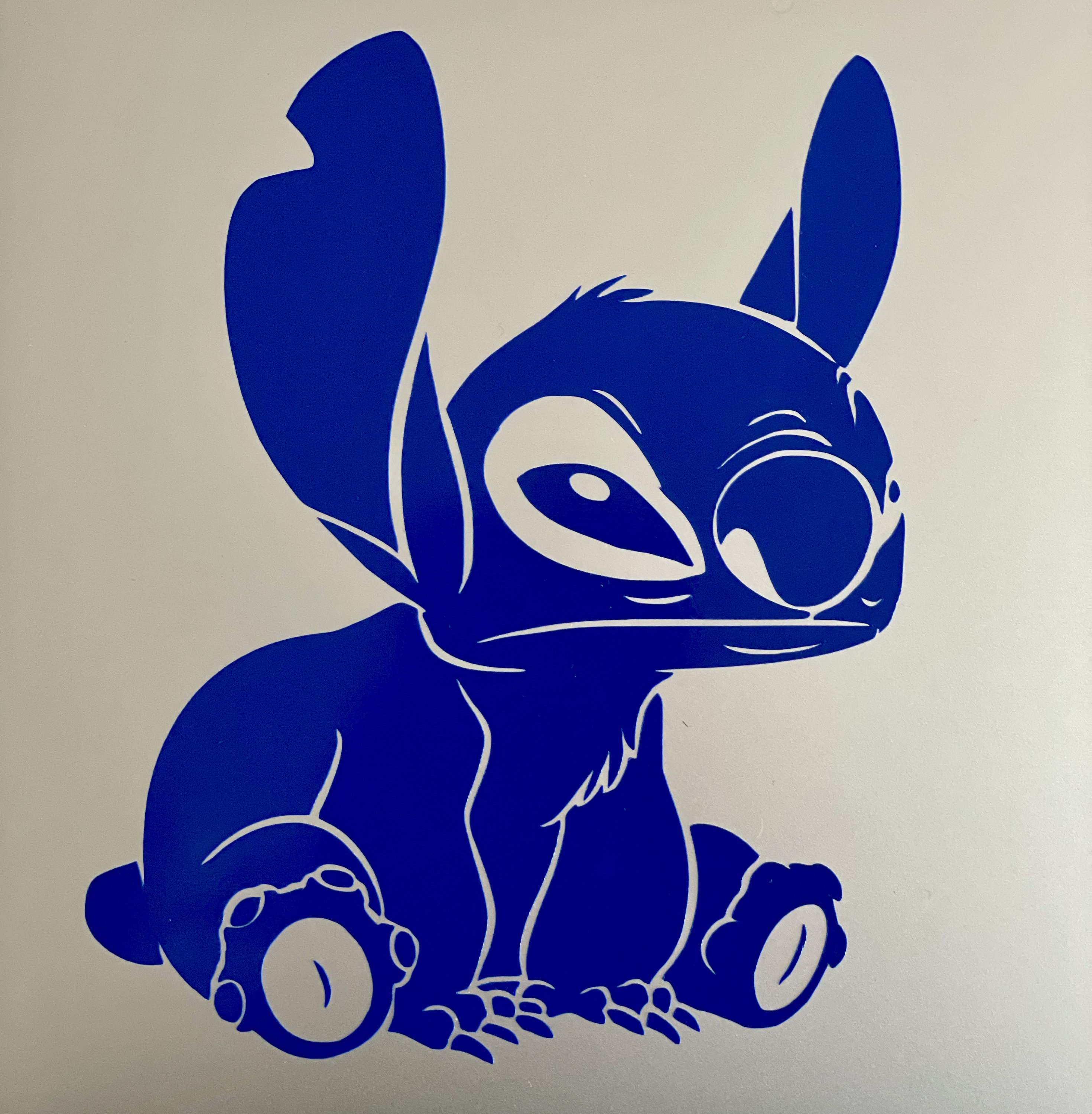 Stitch annoyed Permanent Vinyl Decal Etsy