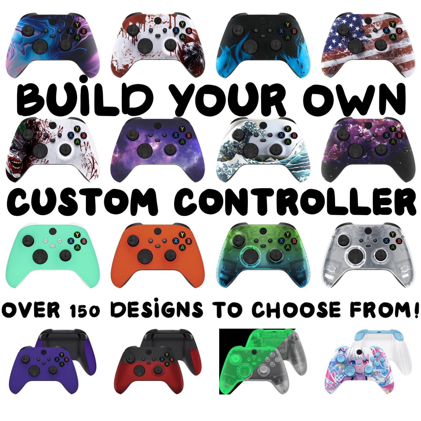 Custom Xbox Series X|S Controller Color Shell LED Button Gamer